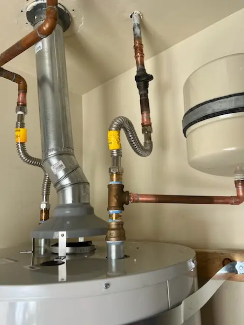 Water heater installation and plumbing repair in St. Gabriel